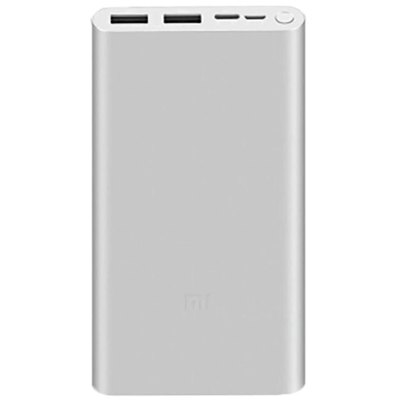 移 动 电 源 原装10000毫安 银色 米 家 18W