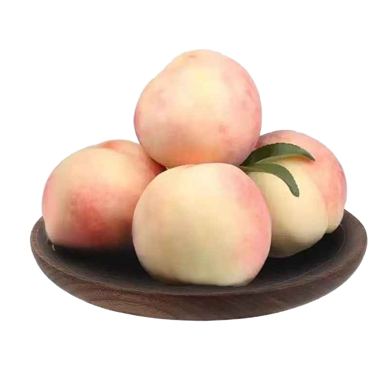 [五个农民]正宗无锡阳山水蜜桃湖景桃6-7两6个礼盒装新鲜水果桃子 仅发江浙沪皖