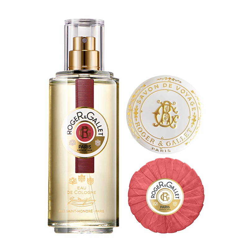 香邂格蕾古法古龙水100ml+香邂格蕾香氛皂(香型随机)