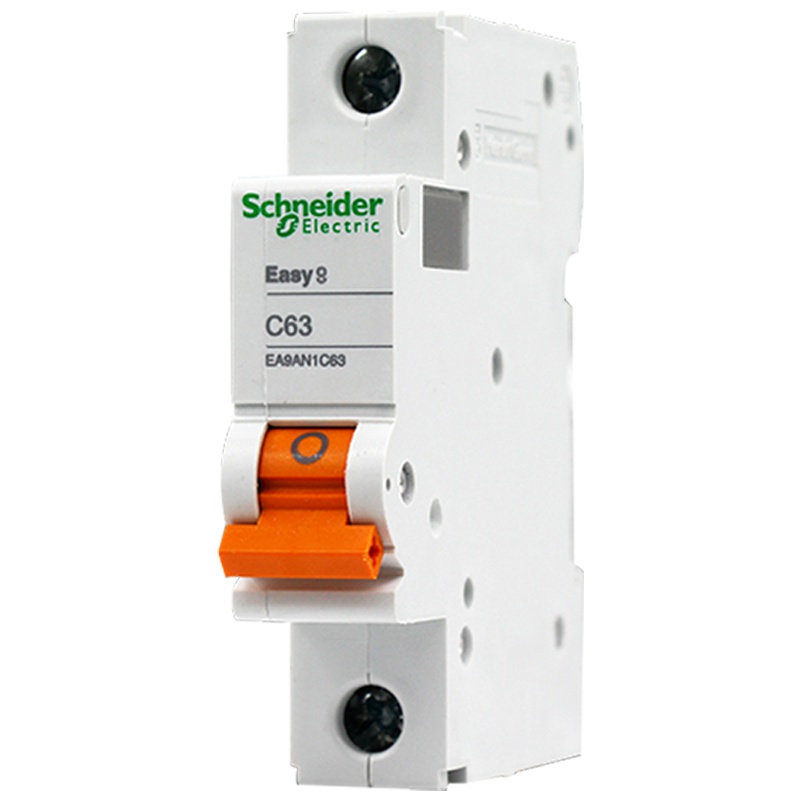 施耐德电气（Schneider Electric）家用空开E9系列 真空单极 1P63A 空气开关