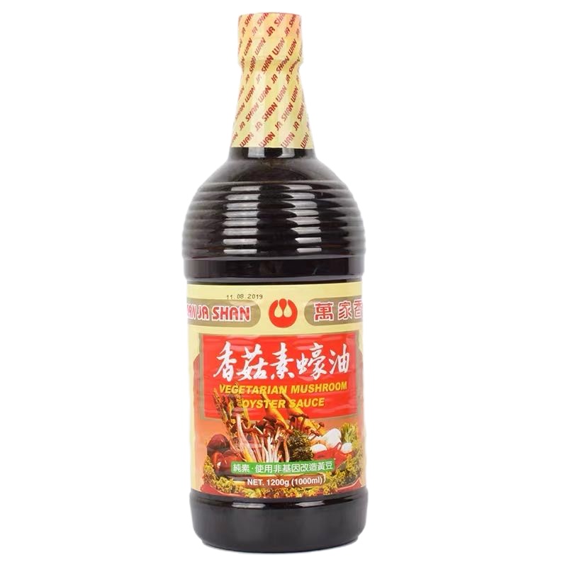 台湾进口万家香香菇素蚝油1000ml