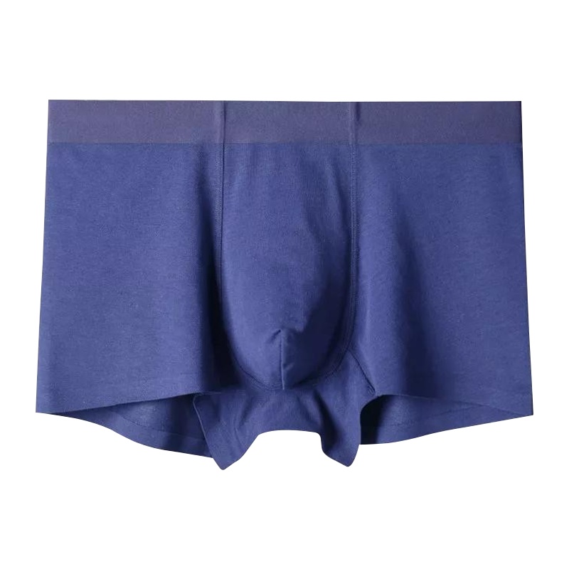 北极绒(Bejirog)男式短裤衩60支海岛棉内裤男棉纯色透气无痕男士平角内裤