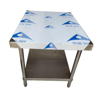 赫钢 304不锈钢备餐台,201柜体及移门0.8厚 层板1.0厚 配加重可调节重力脚 定制款不可退换