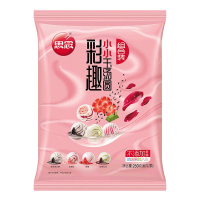 思念 彩趣小小玉汤圆 四合一组合装(红)260g (经典黑芝麻、草莓、玫瑰花、抹茶红豆)速冻汤圆 冷冻食品 元宵节