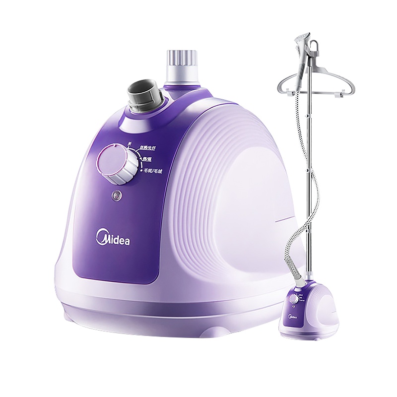 美的(Midea)挂烫机 YGJ15B3 3档1.5L水箱防干烧功能单杆立式蒸汽电熨斗家用迷你手持挂式熨烫机熨衣机