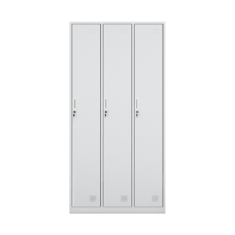 科朔 文件柜三门更衣柜钢柜钢制办公室更衣柜铁皮更衣柜储物柜KS-G021