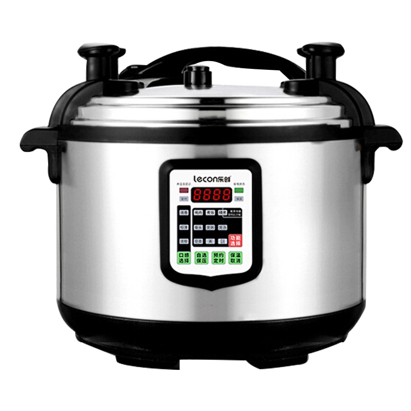 乐创(lecon)商用蒸饭锅电压力锅 家用25L大容量饭店电饭锅食堂饭堂用高压锅 LC-J-Y25