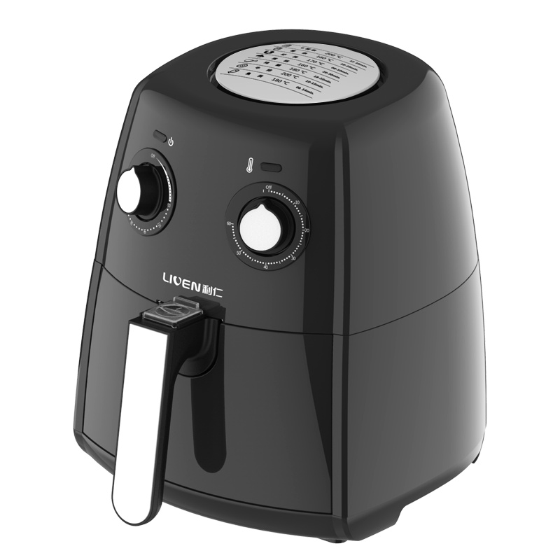 利仁(Liven)空气炸锅家用多功能无油煎炸无烟大容量热空气循环不粘烤架易清洗炸篮可分离自动断电KZ-J2500