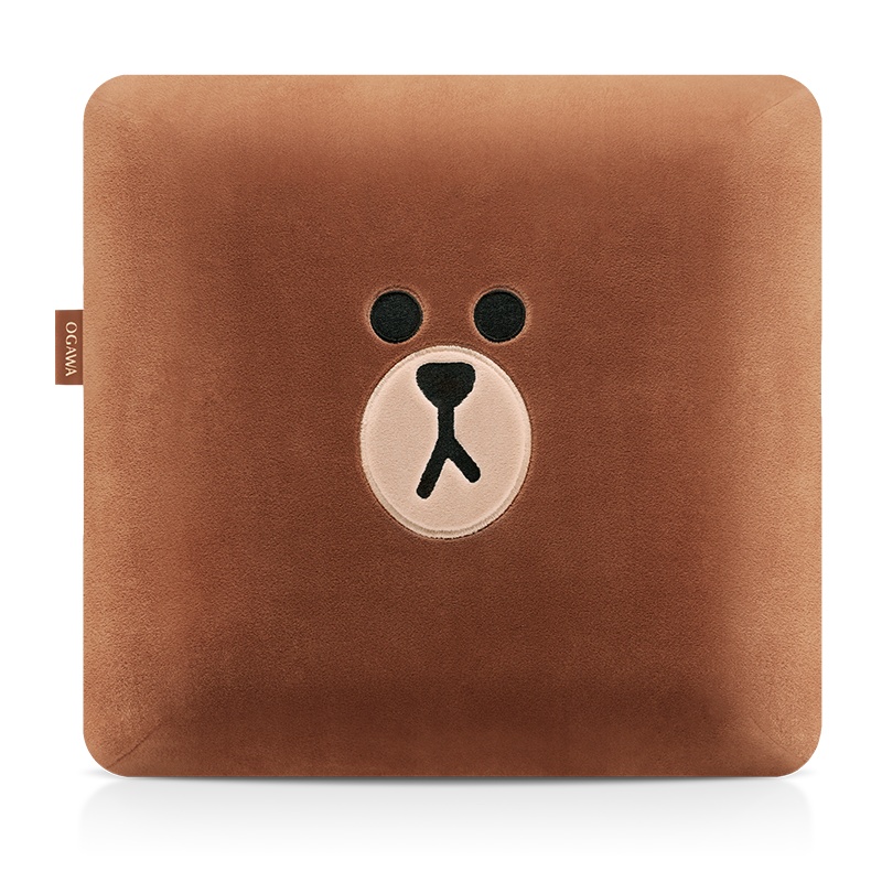 OGAWA奥佳华LINE FRIENDS按摩枕OG2206肩部背部腰部颈椎按摩器IP定制款车家两用全身按摩仪