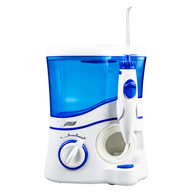 爽牙宝冲牙器 家用洗牙器电动便携式牙齿清洁 水牙线口腔冲洗器蓝色