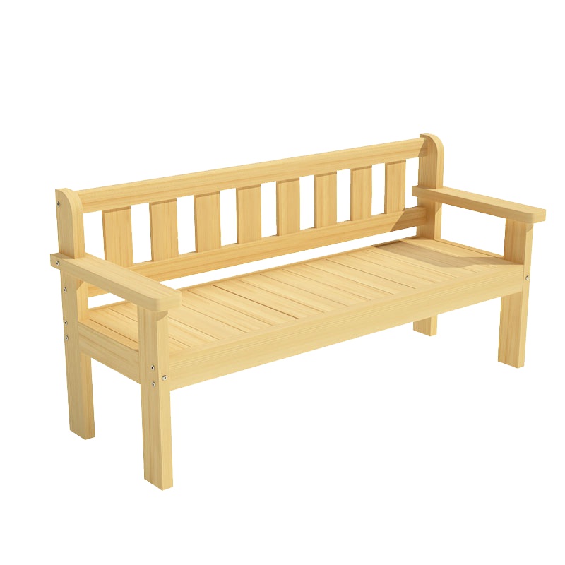 复古碳化纯实木长椅休闲椅靠背椅客厅双三人餐厅椅