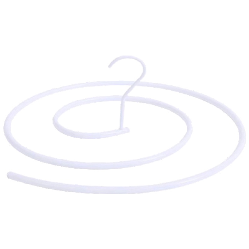 家柏饰(CORATED)晒衣架螺旋式晒被子蜗牛圆形旋转晾衣架阳台床单被子晾晒衣架