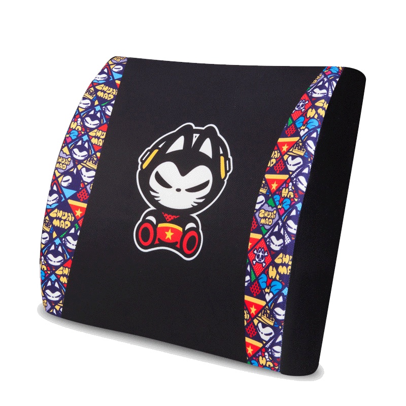 拽猫卡通汽车内饰用品彩格 纸巾盒