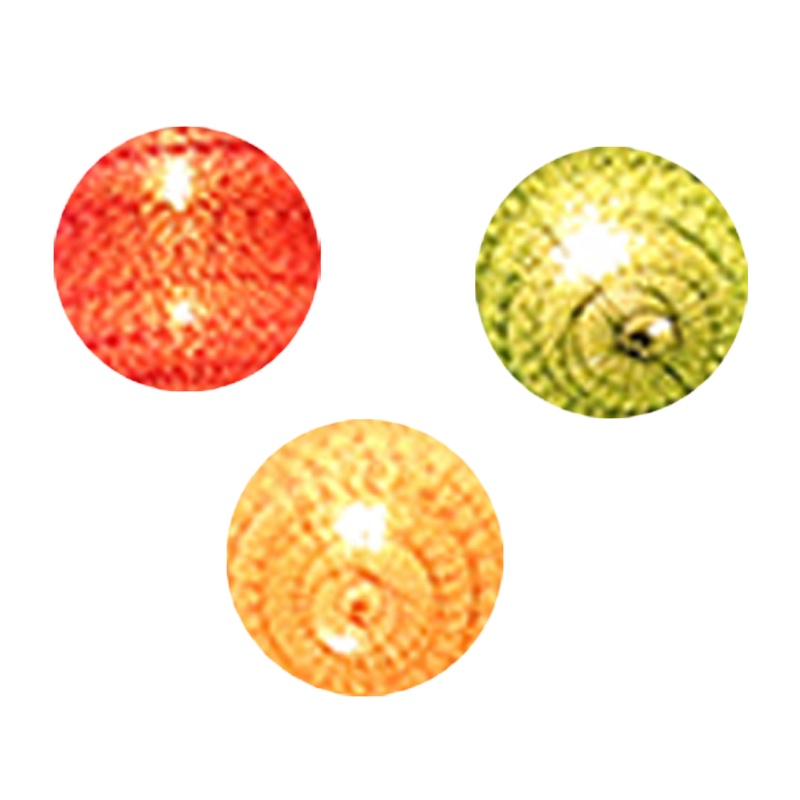 绿之源 彩灯圆球灯串闪灯6米*40个灯玫红电池款 情人节 婚庆生日表白酒吧会所装饰串灯 样式随机发