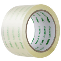 得力透明胶带快递打包封箱带批发封装胶布30323 6卷/筒 （60mm*60y）