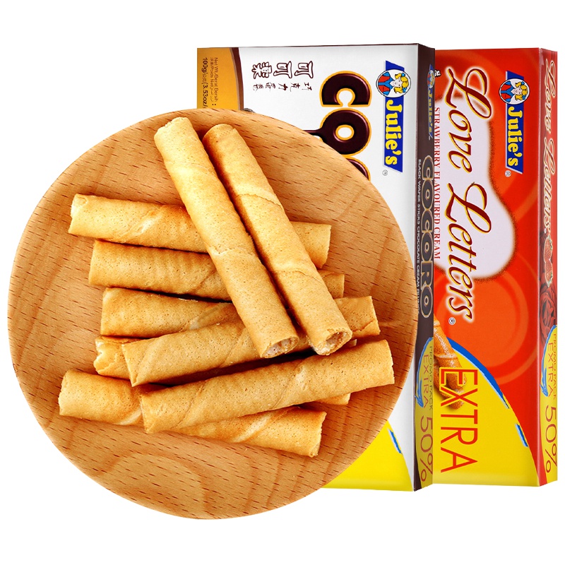 茱蒂丝夹心饼干巧克力散装整箱300g