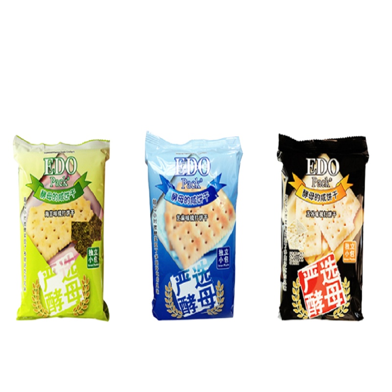 "EDO梳打饼干家庭装100gx 3 "