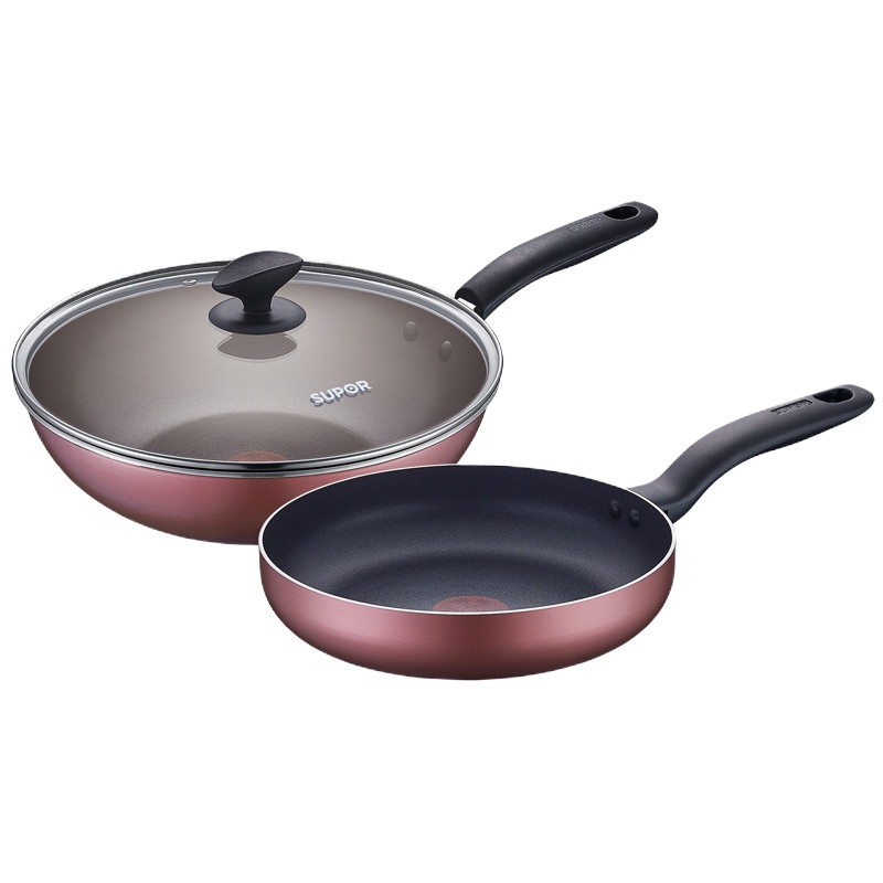 苏泊尔 火红点全新不粘两件套 VTP1604T