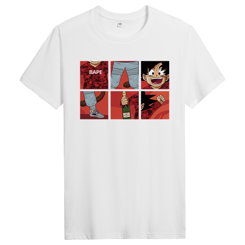 男短袖夏季纯棉T恤青年潮牌上衣服修身半袖 DT10353