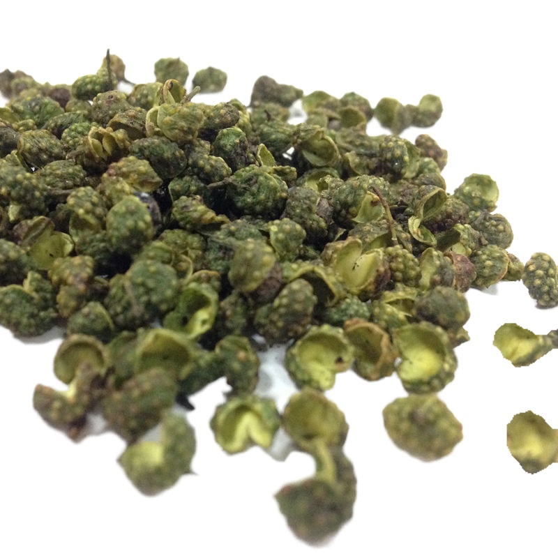 青花椒花椒粒麻椒粒藤椒特麻青麻椒绿麻椒花椒 250克颗粒+送50克辣椒