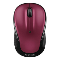 罗技(Logitech) M325无线鼠标办公鼠标对称鼠标-红色
