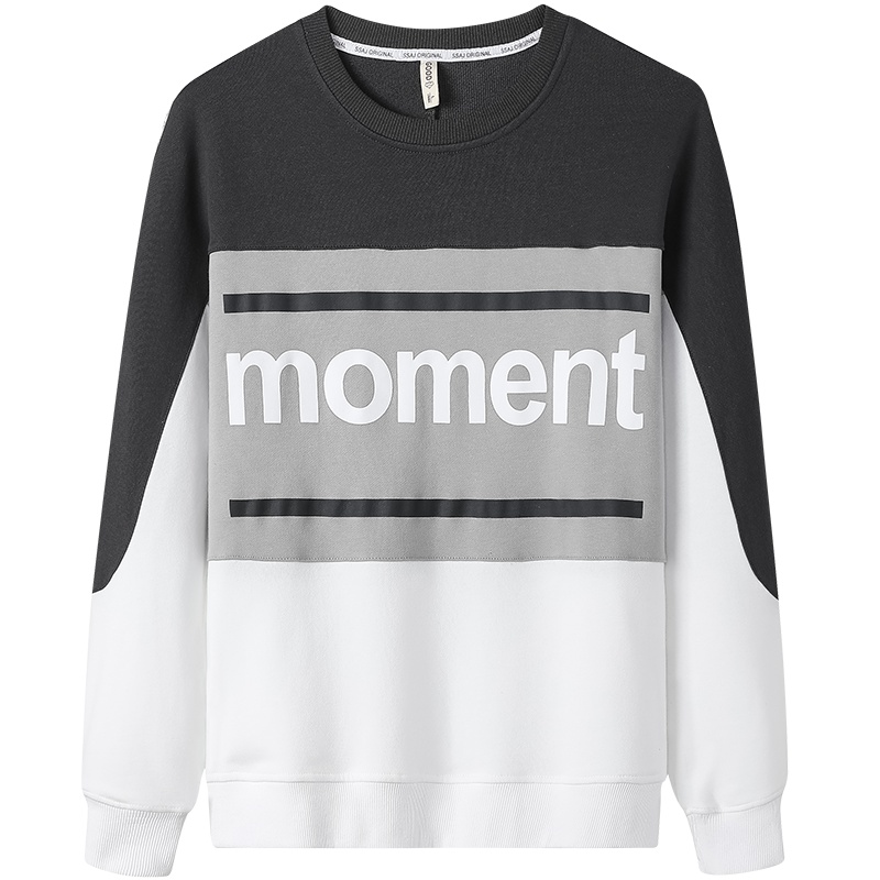 JEEP SPIRIT吉普卫衣2021秋季美式纯棉运动上衣宽松套头衫休闲男士卫衣