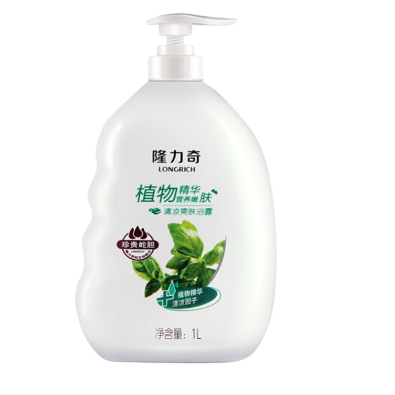 隆力奇1L清凉双肤浴露6900077040975