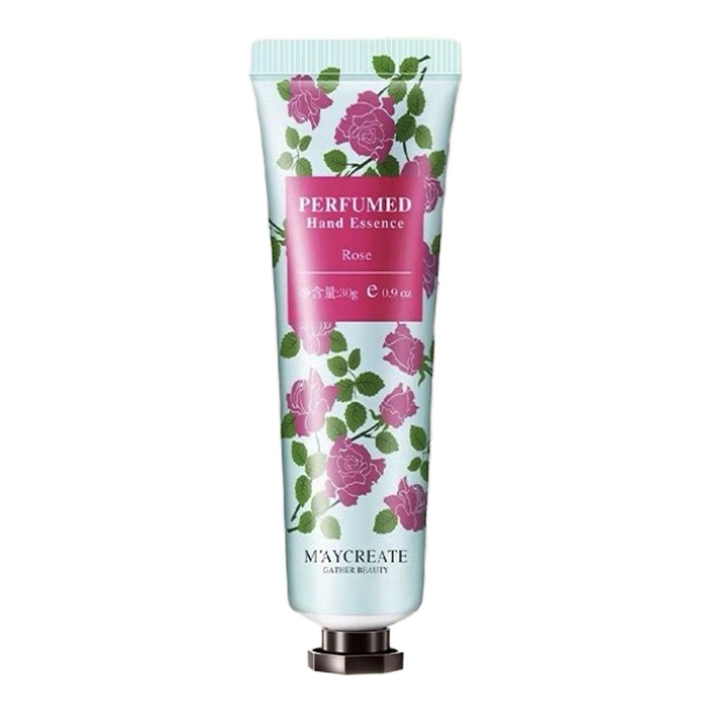 水果护手霜润手霜花润水蜜桃味甜橙香蕉防裂正品水果香味30g（玫瑰）