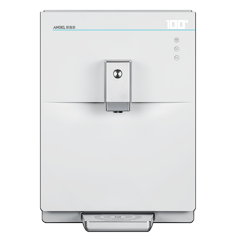 安吉尔(ANGEL)管线机饮水机壁挂式速热冷热型管线机饮水机净水器伴侣无过滤功能Y2518BKD-K-G三挡水温童锁设计
