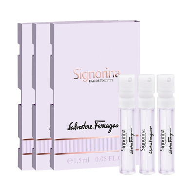 菲拉格慕伊人女士淡香水试管小样试用装 1.5ml 3支装