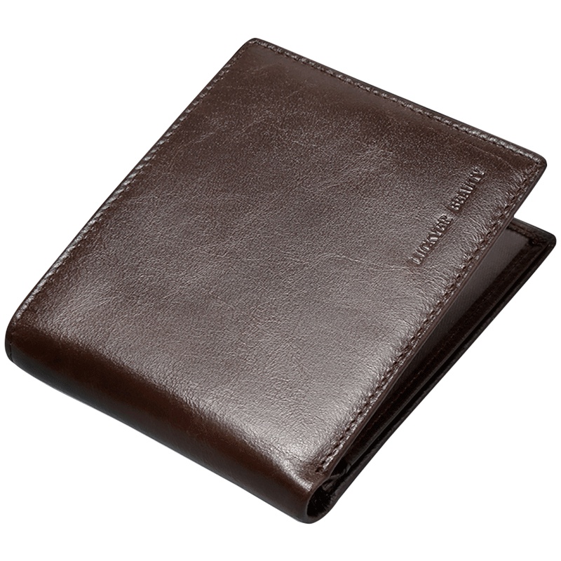 天娇美奴2017真皮男士钱包短款头层牛皮钱夹商务休闲皮夹驾驶证卡套票夹潮