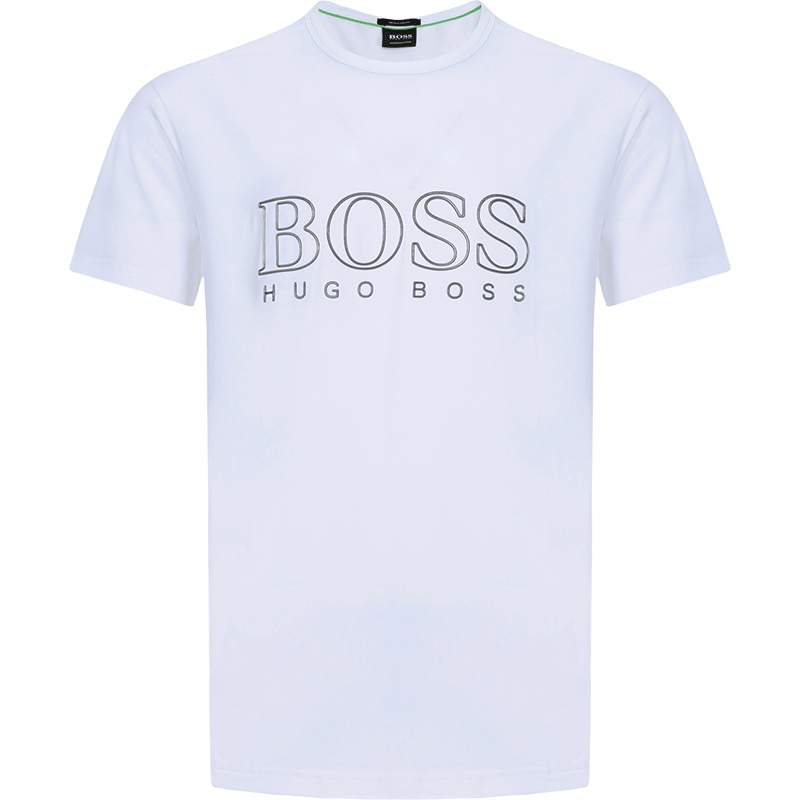 HUGO BOSS 雨果博斯 男款棉质圆领短袖T恤 50404390