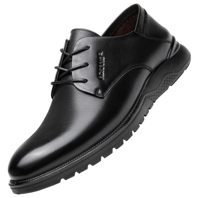 奥康男鞋男士休闲皮鞋商务休闲皮鞋男士低帮鞋子