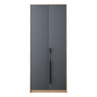 鑫金虎 简易北欧衣柜 三门木质更衣柜员工储物柜卧室衣橱柜衣帽柜出租公寓板式组装