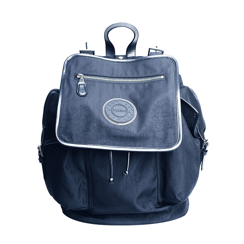 VERSACE副线品牌VERSUS 双肩包书包logo旅行包【官可验】