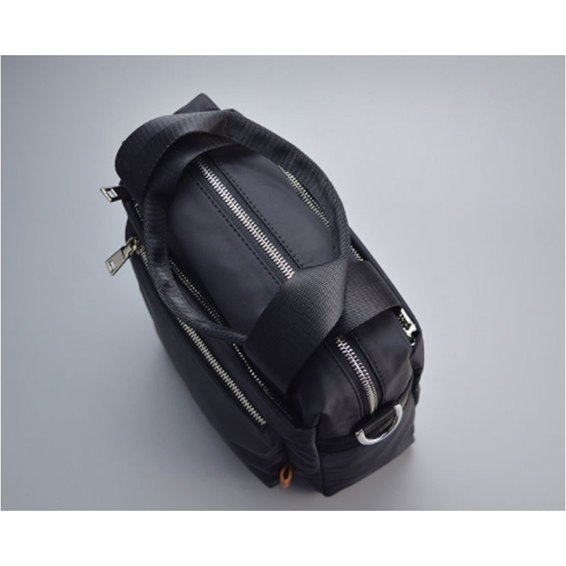 牛津男包单肩包帆布尼龙商务公文包男士包包手提包竖款