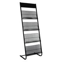 鑫金虎 办公家具杂志架报刊架书报架创意落地展示架宣传单页架书刊架彩页海报架