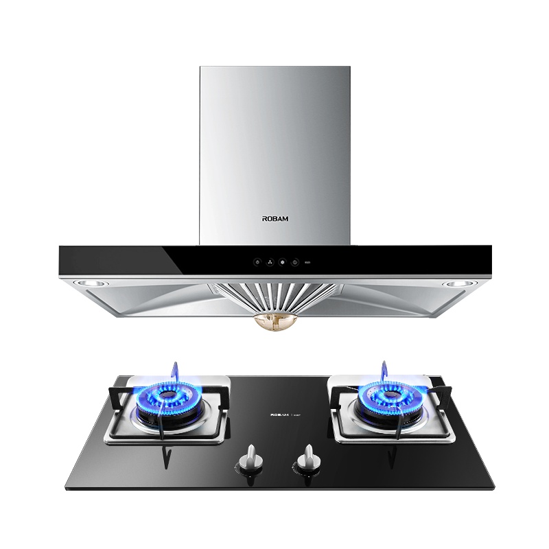 老板(ROBAM)欧式油烟机灶具套餐烟灶套餐65X6+33B7(液化气)燃气灶煤气灶抽油烟机嵌入式吸油烟机套餐厨房电器