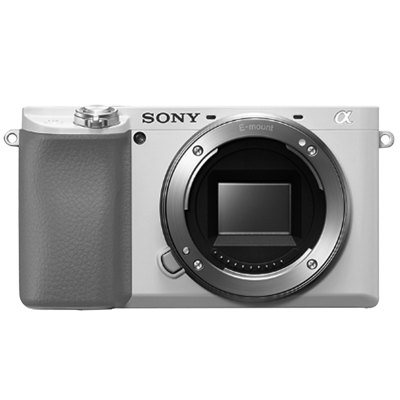 索尼(SONY)ILCE A6100L(16-50+50F18)白色 数码微单相机 双镜头套装 约2420万像素