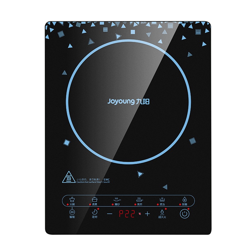九阳(Joyoung) 电磁炉微晶面板智能触屏EMC认证2100w大火力6D防水单机版C21S-C3150-A4