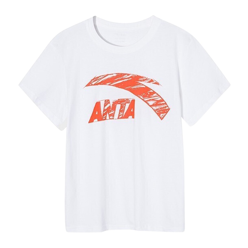 安踏女鞋板鞋高帮滑板鞋2019新款春季官方正品小白鞋休闲鞋