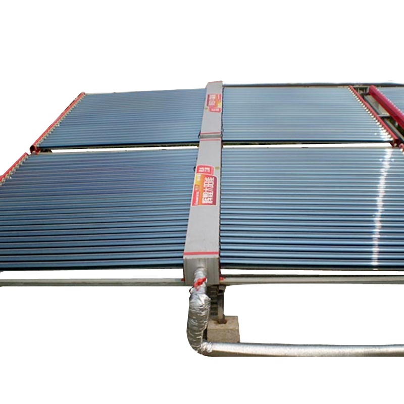 太阳能热水器工程联箱工程集热模块 太阳能热水工程1.5吨