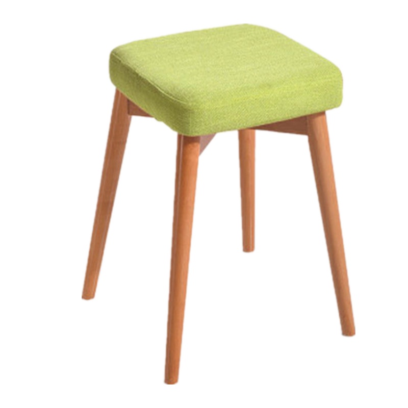 匡大 榉木海绵凳餐厅餐桌可拆洗方凳幼儿园凳0.45米方凳KDD012