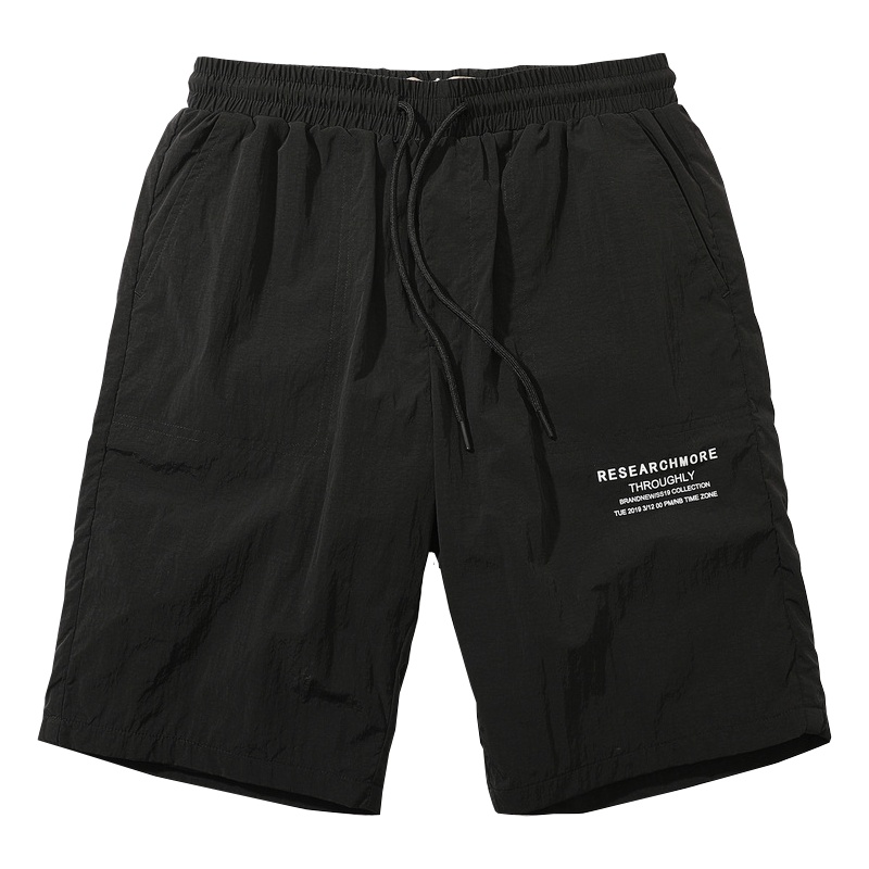 唐狮2020夏新款牛仔短裤男直筒宽松男士牛仔工装中短裤韩版潮流