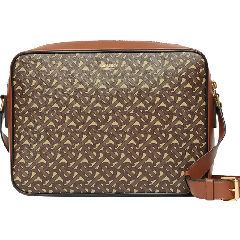 预订 BURBERRY 博柏利 女包 邮差 帆布 斜挎包 单肩包8022188