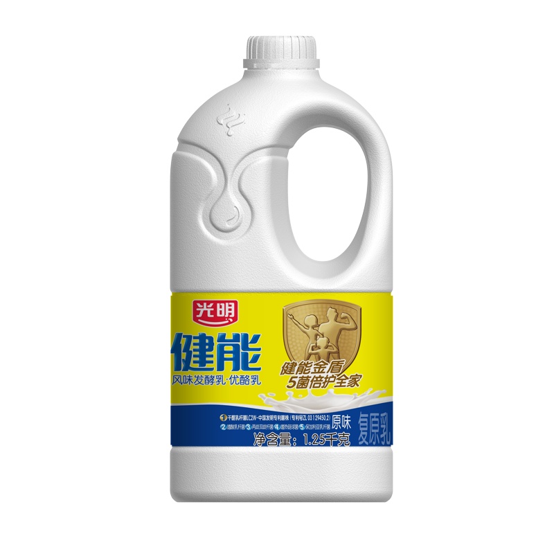 光明健能AB100原味酸牛奶1250g
