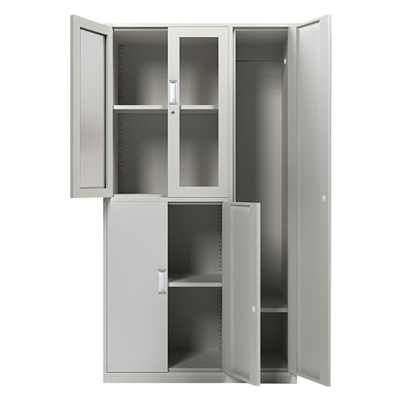 阿拉贡钢制更衣柜员工储物柜鞋柜医院办公室五门文件柜存衣柜带锁铁皮柜