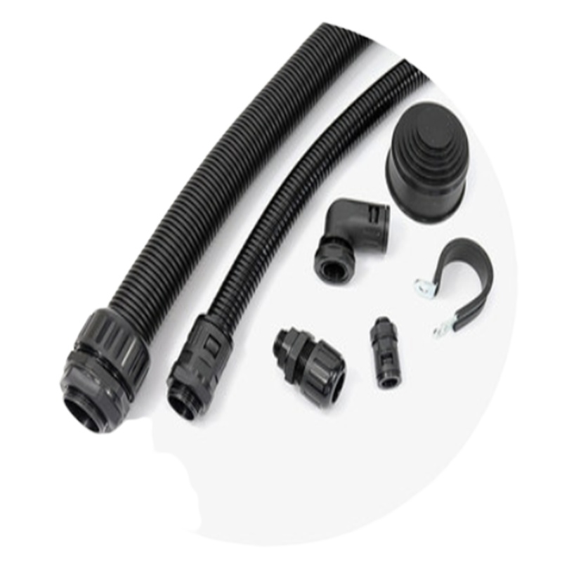 开口波纹管 PP阻燃25内径20 100米/卷