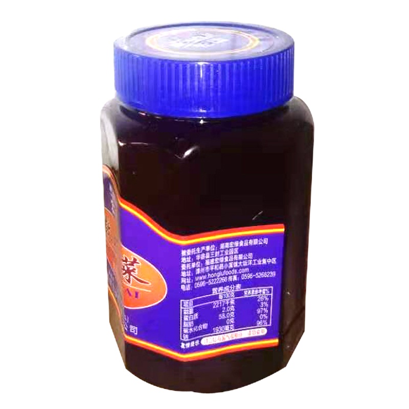 宏绿橄榄菜455g/胶瓶