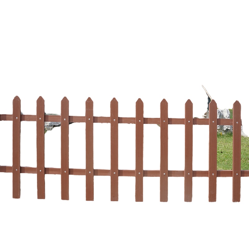 篱笆 塑胶围栏草坪花园庭院子栏杆绿化户外室外篱笆 40cm高度 100只装